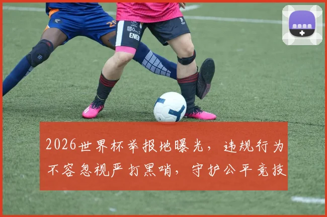 2026世界杯举报地曝光，违规行为不容忽视严打黑哨，守护公平竞技